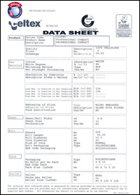 Technische Fiche Toiletpapier 2 Laags Technische Fiche Toiletpapier 2 Laags