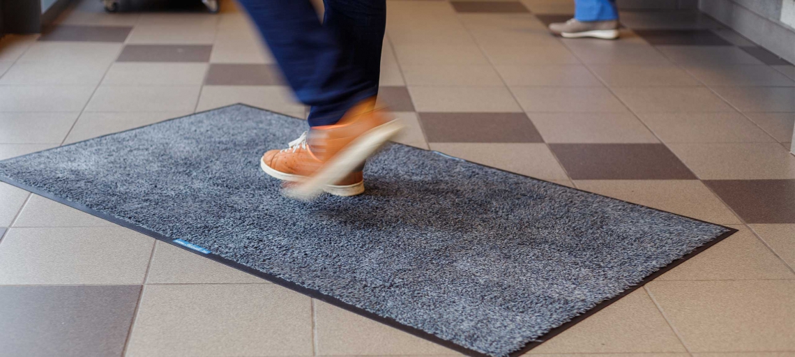 Beknibbel niet op je schoonloopmatten