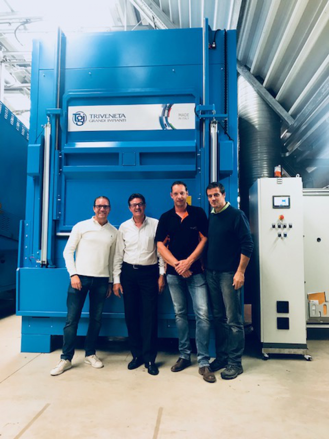 Nieuwe zuinige droogkast 1000kg per uur!